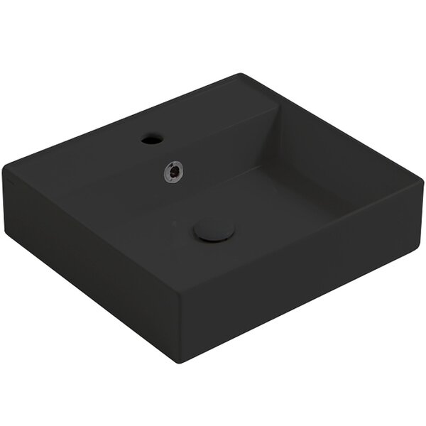 Раковина Simas Agile AG51 nero matt*1 51х46х13, черный матовый