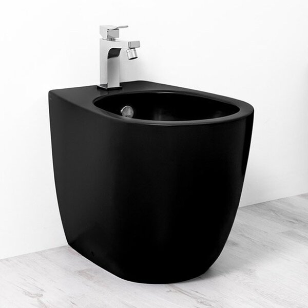 Биде напольное Simas Vignoni VI04nero matt*1 черный матовый