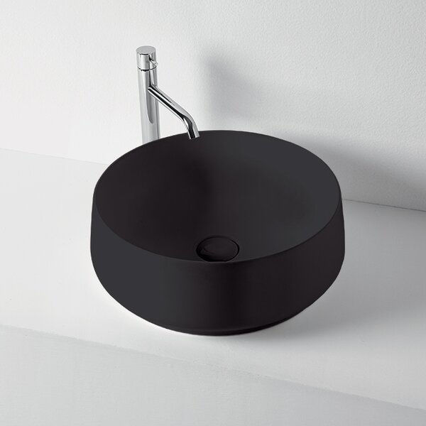 Раковина Kerasan F10 460431 43х43 цвет черный матовый