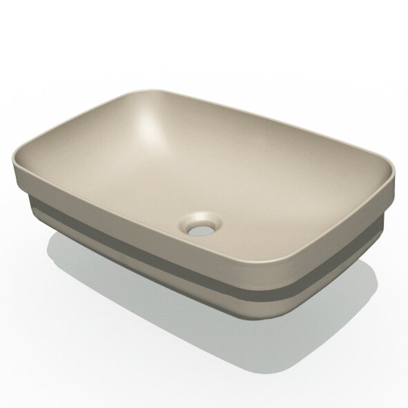 Раковина Kerasan Tribeca 514381 60х38 цвет Nocciola