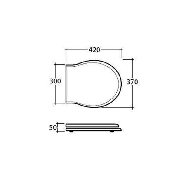 Globo Paestum PS20RN Сиденье для унитазов, микролифт, (для PAS03, PA025, PA001,PA002,PA003, PA004), цвет: черный дуб/хром