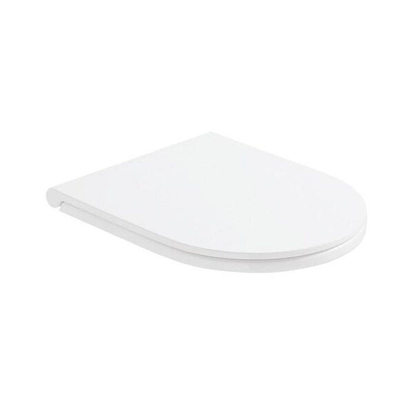 Globo Forty3 FOR22BI/cr Сиденье быстросъемное для унитаза FOS04/FOS06/FO003, duroplast, с микролифтом, цвет: белый/хром