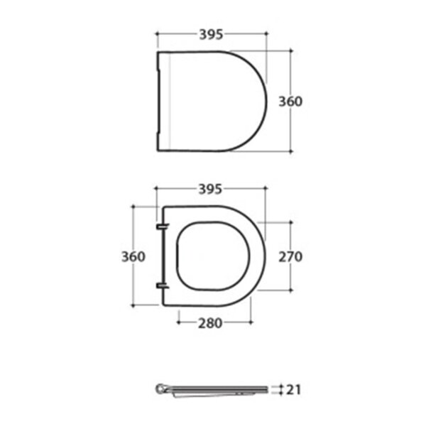 Globo Forty3 FOR22BI/cr Сиденье быстросъемное для унитаза FOS04/FOS06/FO003, duroplast, с микролифтом, цвет: белый/хром