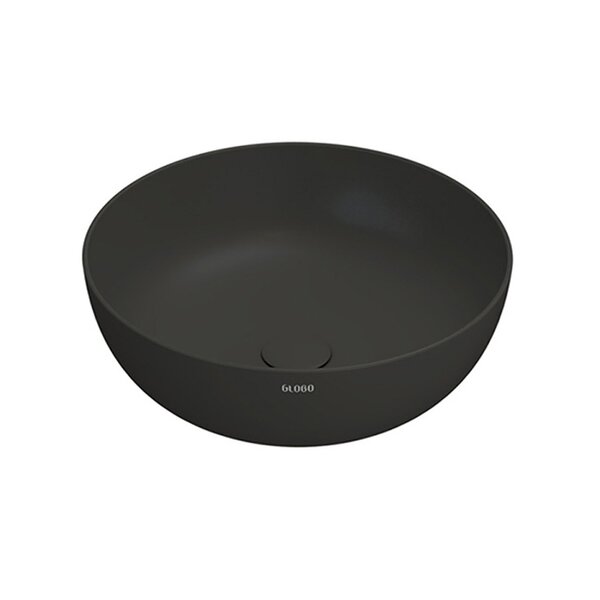 Раковина GLOBO T-Edge B6T45.SK на столешницу d45, H 16 см, цвет smoke