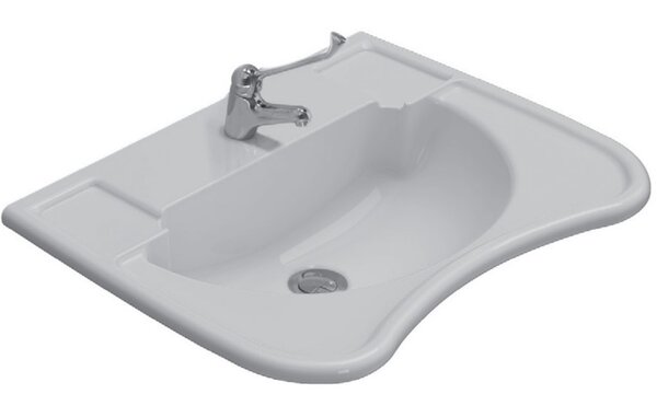 Раковина Globo Ausilia DS006.BI*1, 67х53.5хh21см., цвет белый