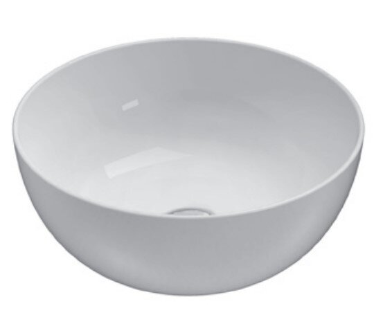 Раковина-чаша GLOBO T-Edge B6T37.BI*0 на столешницу 37х37хH16 см