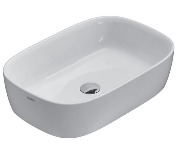 Раковина GLOBO Genesis GE045.BI*0 накладная 60х40х15 cм