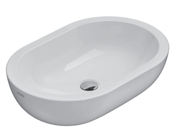 Раковина GLOBO Bowl SC012.BI*0 накладная 60х40хh18см