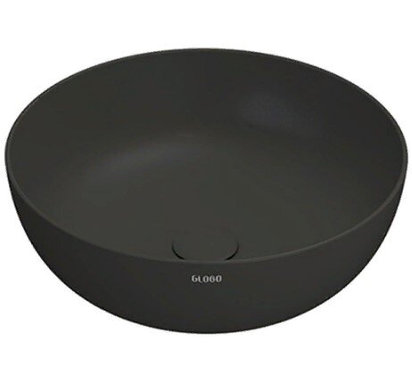 Раковина GLOBO T-Edge B6T45.SK на столешницу d45, H 16 см, цвет smoke