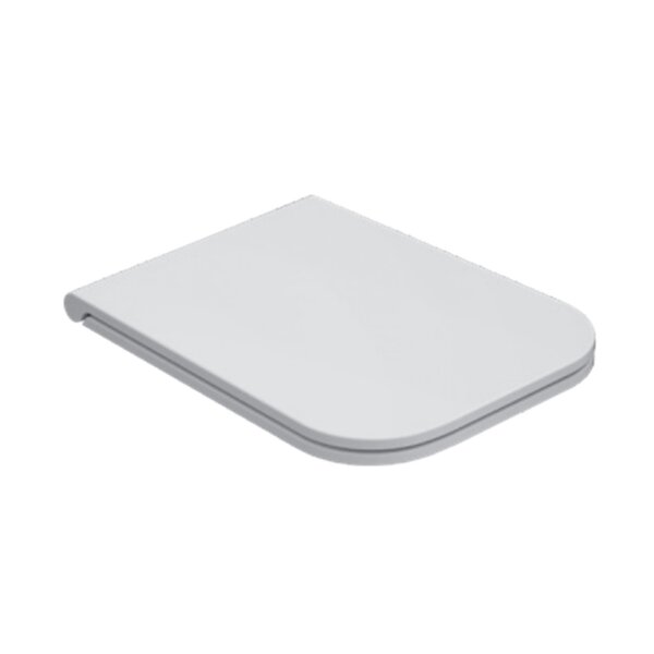 Globo Stone ST020 BI/cr Сиденье для унитазов 56см STS06/STS02/ST001, цвет белый/шарниры хром (микролифт)