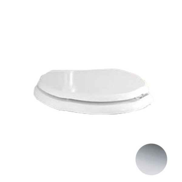 Devon&Devon Westminster 3IBSEBIAWCR (ст.арт. 2IBSEBIAWCR) Сиденье для унитаза из мдф, цвет: белый лакированный/петли хром (микролифт)