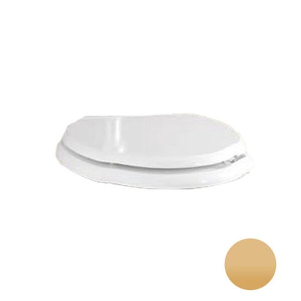 Devon&Devon Westminster 3IBSEBIAW (ст.арт. 2IBSEBIAW) Сиденье для унитаза из мдф, цвет: белый лакированный/петли золото светлое (микролифт)