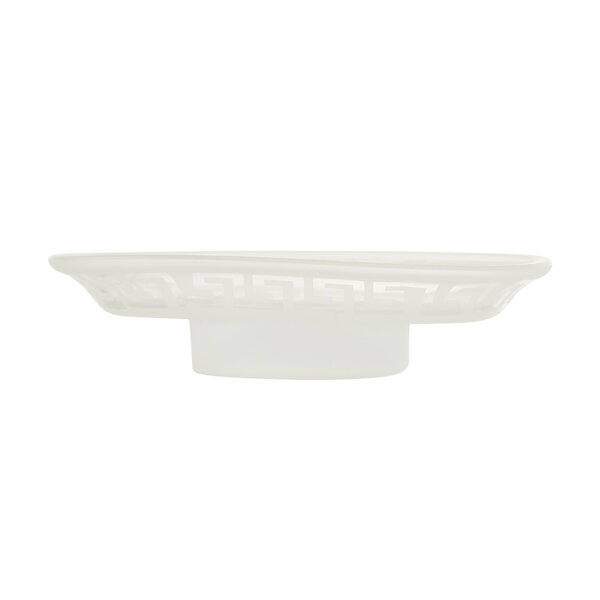 Migliore Mirella 28150 Держатель настенный для прозрачной мыльницы с декором, хром
