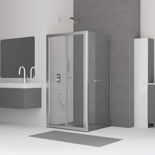 Душевой уголок RGW CL-41-1 (CL-21 + Z-060-1) 0409411750-011 стекло Прозрачное 75х100