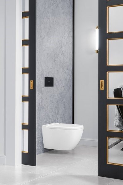 Унитаз, Villeroy&Boch, Antheus, подвесной, шгв 375*560*350, CeramicPlus, альпийский белый