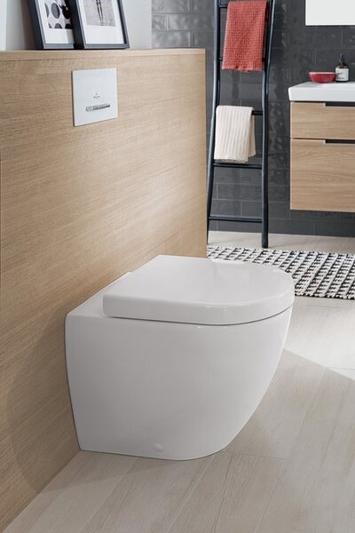 Унитаз приставной Villeroy & Boch Subway 2.0 5602R0R1 CeramicPlus