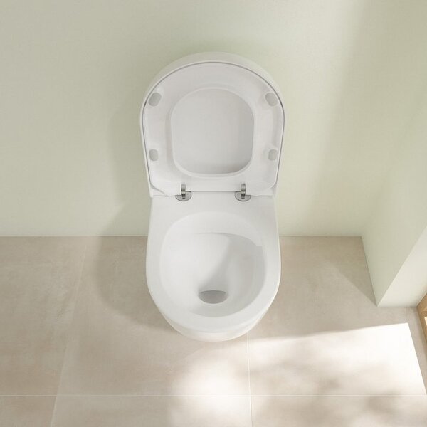Унитаз приставной Villeroy & Boch Subway 2.0 5602R0R1 CeramicPlus
