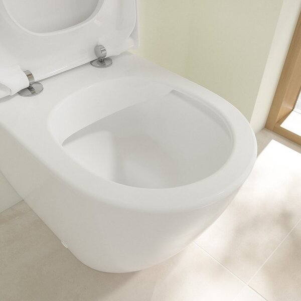 Унитаз приставной Villeroy & Boch Subway 2.0 5602R0R1 CeramicPlus