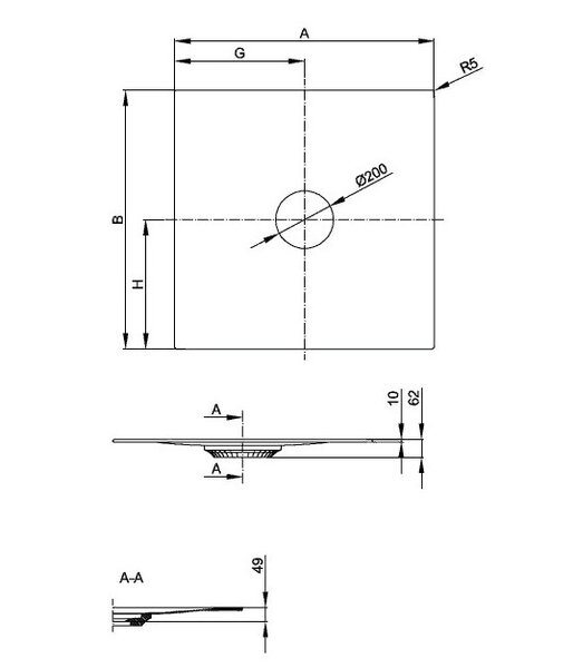 Душевой поддон Bette 7357-000 T2 BetteAir 140х100х1,6