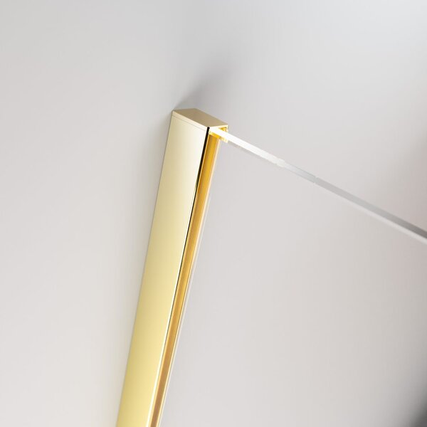 Шторка для ванны Radaway Furo PND II Gold 150*150 прозрачное 8 левая 1/2 10109788-09-01L