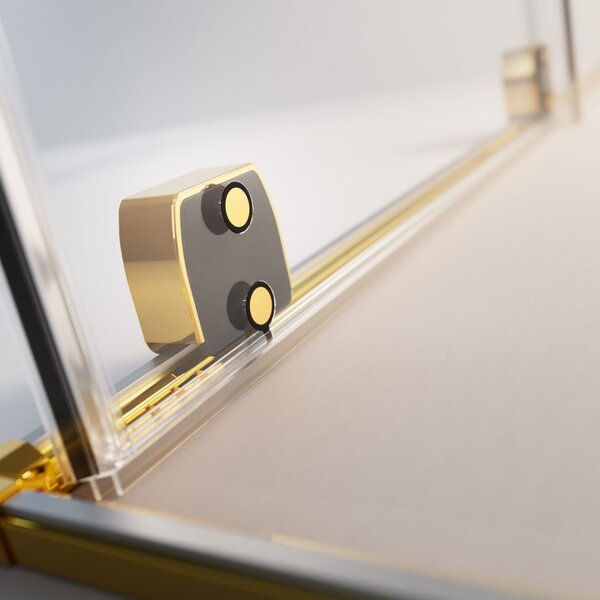 Шторка для ванны Radaway Furo PND II Gold 150*150 прозрачное 8 левая 1/2 10109788-09-01L
