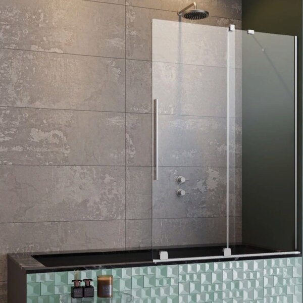 Шторка для ванны Radaway Furo PND II 160*150 прозрачное 8 правая 1/2 10109838-01-01R