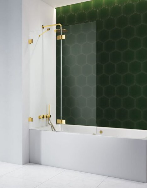 Шторка на ванну Radaway Essenza Pro Gold PND II 100 Left 10102100-09-01L