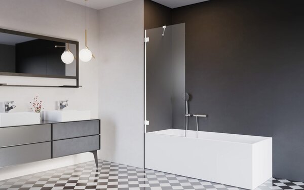 Шторка на ванну Radaway Essenza Pro White PNJ II 100  10101100-04-01