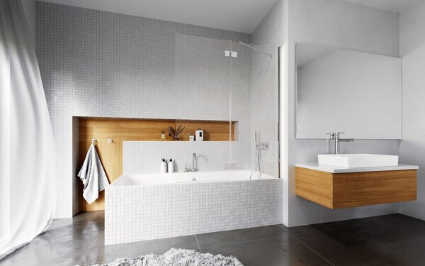 Шторка на ванну Radaway Essenza New PND 100/R 207210-01R