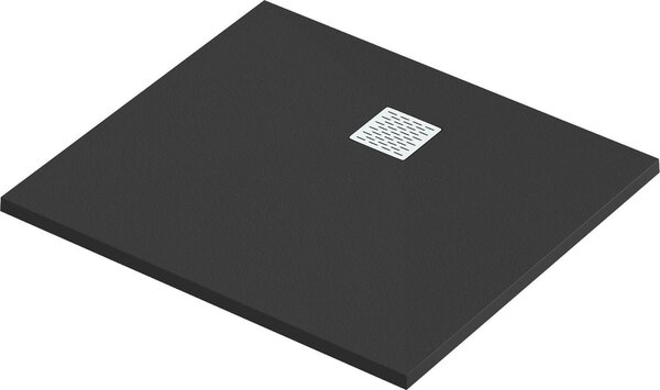 Душевой поддон литьевой Good Door Essentia 2 90x80 черный