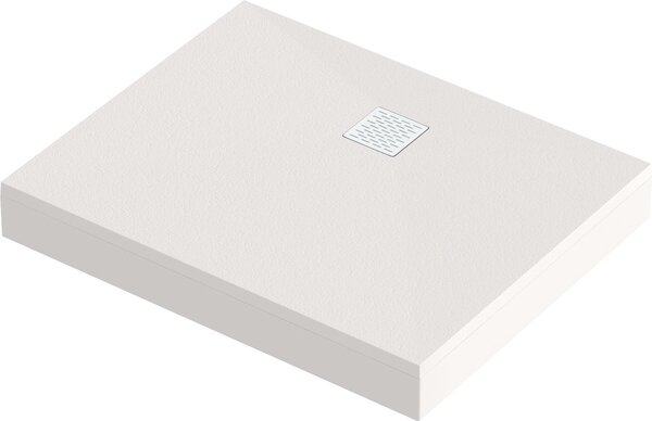 Душевой поддон литьевой Good Door Essentia 2 100x80 белый