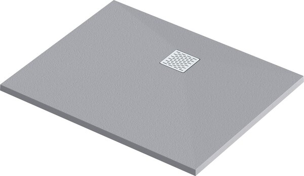 Душевой поддон литьевой Good Door Essentia 2 100x80 серый