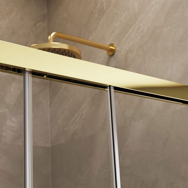 Душевая дверь Radaway Idea Gold DWD 160 см профиль золото 387126-09-01