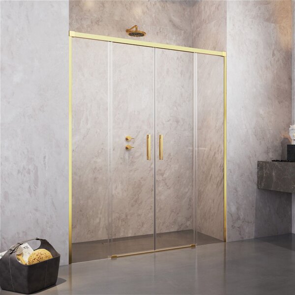 Душевая дверь Radaway Idea Gold DWD 190 см профиль золото 387129-09-01