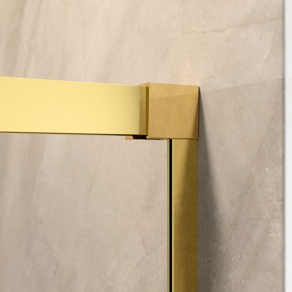 Душевая дверь Radaway Idea Gold DWJ 130 см профиль золото