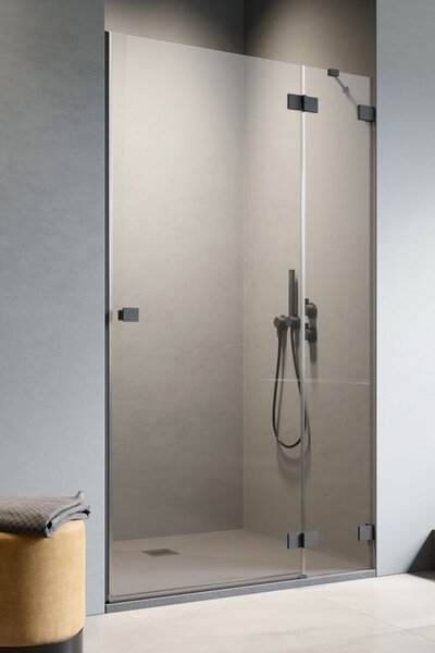 Душевая дверь Radaway Essenza Pro Black DWJ 90 см профиль черный матовый