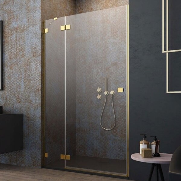 Душевая дверь Radaway Essenza Pro Gold DWJ 90 см профиль золото