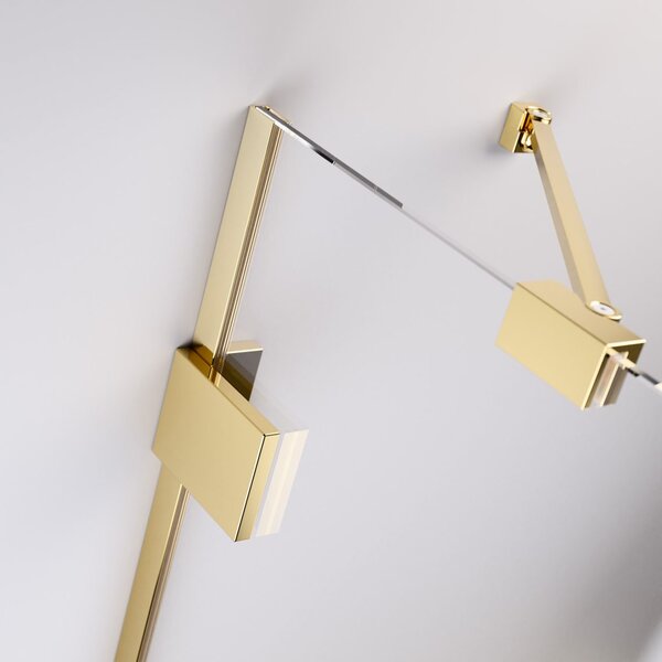 Душевая дверь Radaway Essenza Pro Gold DWJ 100 см профиль золото