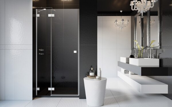 Душевая дверь Radaway Essenza Pro White DWJ 80 см профиль белый матовый
