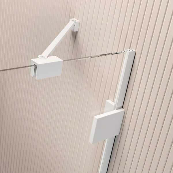 Душевая дверь Radaway Essenza Pro White DWJ 130 см профиль белый матовый
