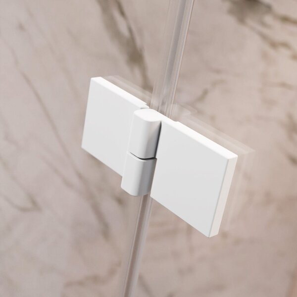 Душевая дверь Radaway Essenza Pro White DWJ 130 см профиль белый матовый