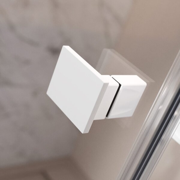 Душевая дверь Radaway Essenza Pro White DWJ 130 см профиль белый матовый