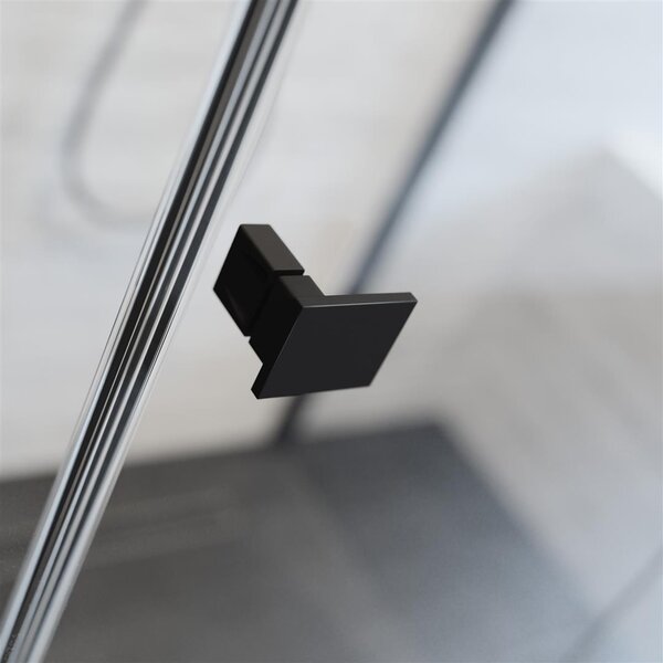 Душевая дверь Radaway Essenza New Black DWJ 100 см распашная профиль черный
