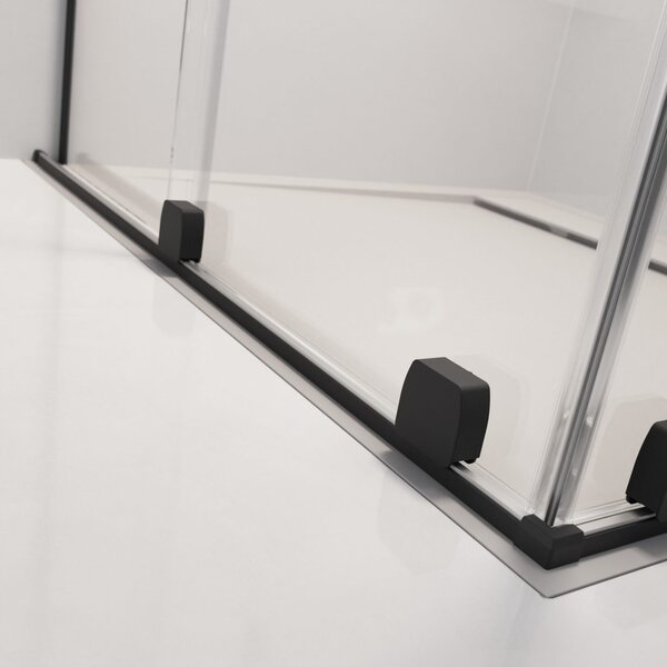 Душевая дверь Radaway Furo Black DWJ 140 см раздвижная (в заказе необходимо указывать 2 артикула: створка двери и неподвижная стенка)