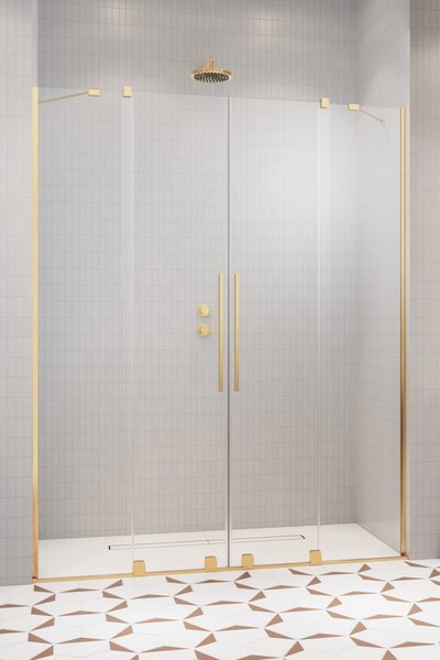 Душевая дверь Radaway Furo Gold DWD 200 см раздвижная (в заказе необходимо указывать 2 артикула: створки дверей и неподвижные стенки)