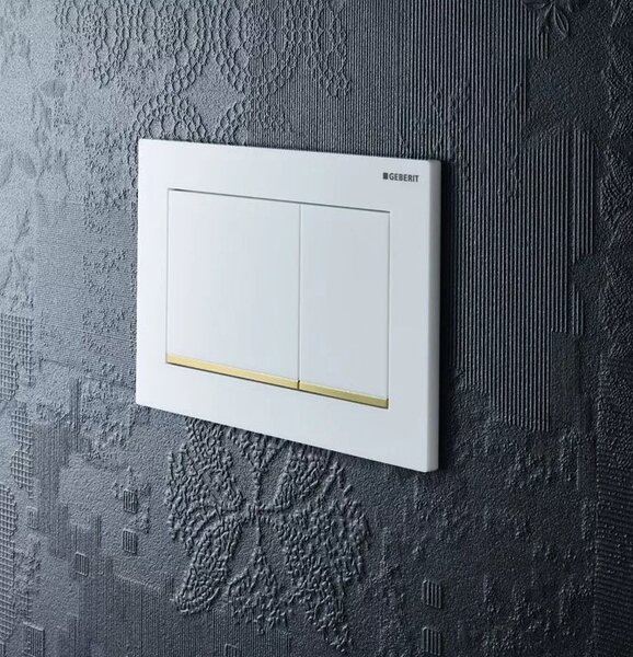 Смывная клавиша GEBERIT Omega30 115.080.KK.1 белый глянец