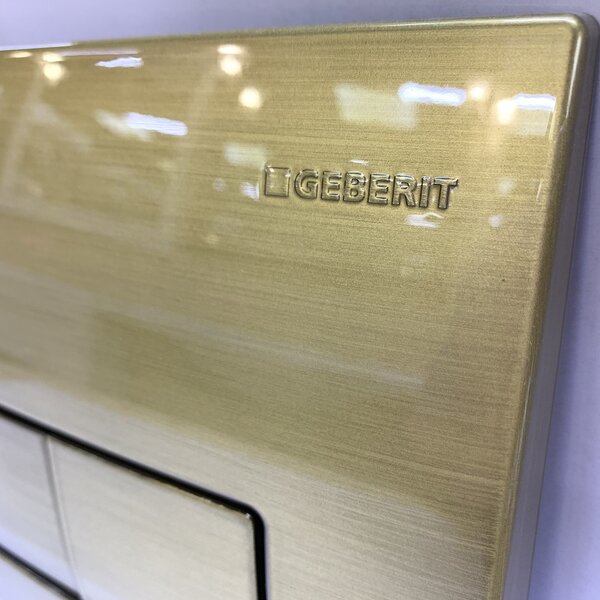 Смывная клавиша Geberit 115.119.21.1.br Delta 50 цвет бронза