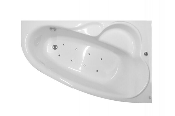 Ванна акриловая правосторонняя Relisan ARIADNA Гл000001417, 145x95