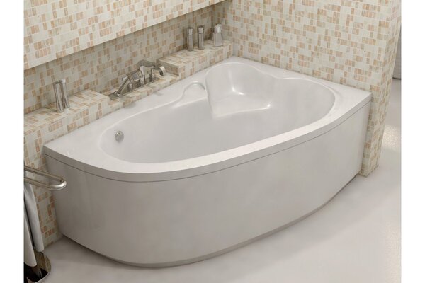 Ванна акриловая правосторонняя Relisan ARIADNA Гл000001417, 145x95