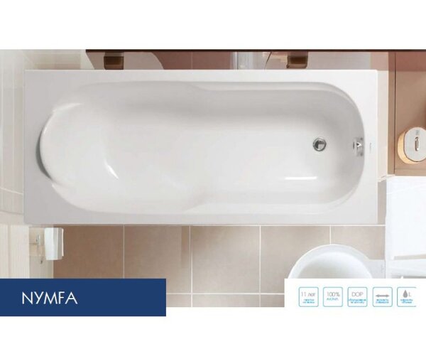 Акриловая ванна VAGNERPLAST NYMFA 150x70